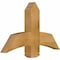 Ekena Millwork Bellingham Rough Sawn Timber Gable Bracket, Western Red Cedar, 36"W x 23"H x 4"D x 6"F, 15/12 Pitch GBW036X23X0406BEL00RWR - alternate 3